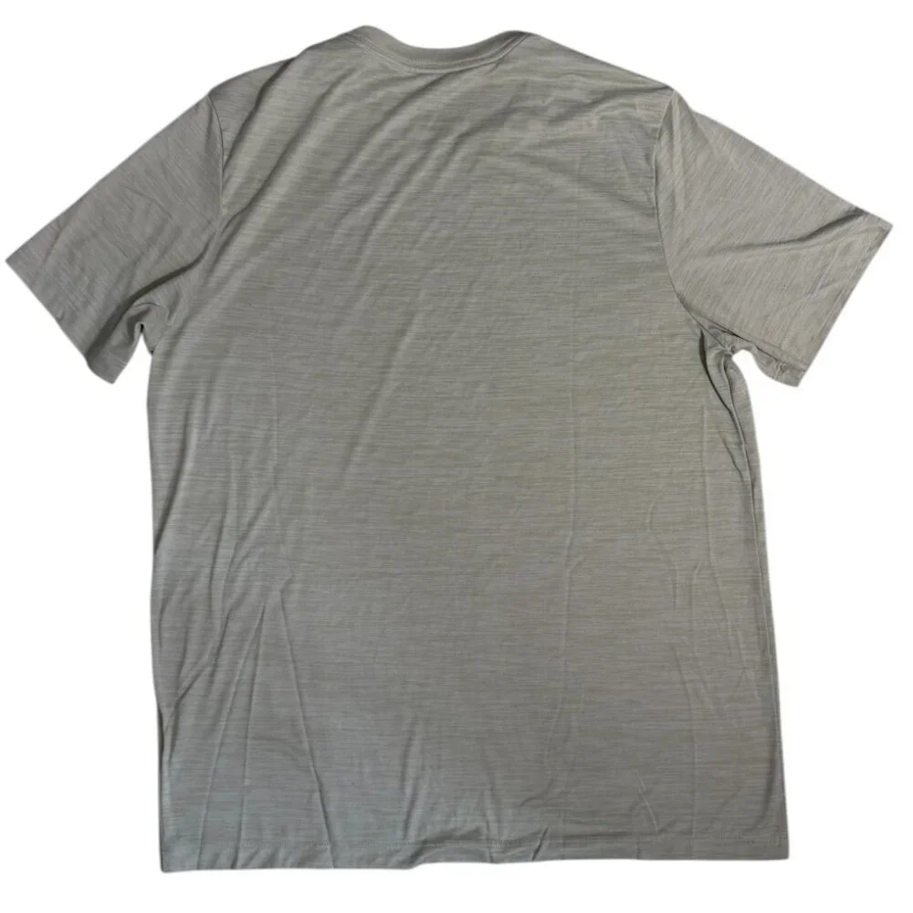 Men's The Nike Tee Dri-Fit Heather Green Athletic Shirt Size XL